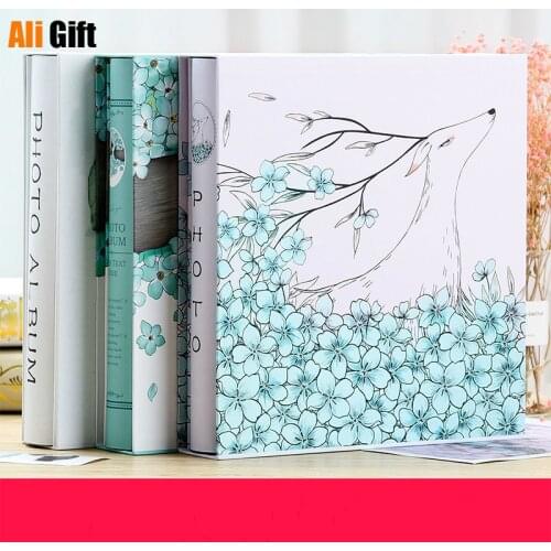 Family Album Insert Type 5 Inch 700 Pocket Large Capacity 5 Inch Pure Fresh Family Memory Record Birthday Gift Retro Kraft Album