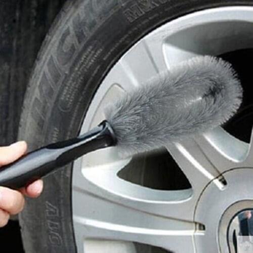 Car Motorcycle Wheel Brush Cleaning Tools For KIA RIO k2 Ceed Soul Sportage Sorento Hyundai solaris verna iX35 All car