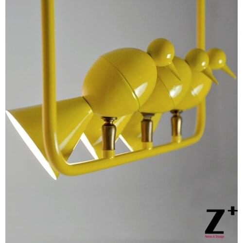 Modern Birds Pendant Light Led Three Color Iron made Free Shipping
