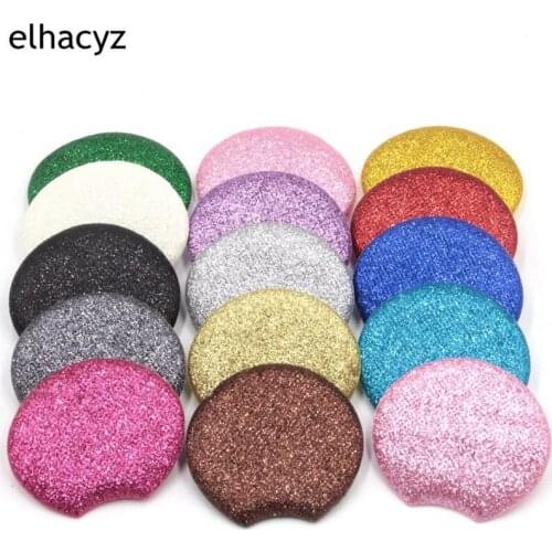 10Pairs 3.3'' Cartoon Print Mouse Ears For Girls Women Headband Halloween Christmas Headwear Party Festival DIY Hair Accessories