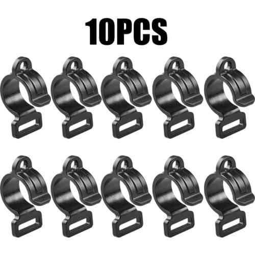 10pcs Tent Hooks Black Camping Canopy Climbing Fishing Outdoor Activities