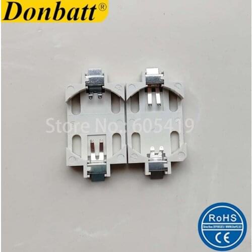 1000pcs/Lot SMT CR2032 battery holder,CR2032-6ER/BS-6 button battery clips Super Quality