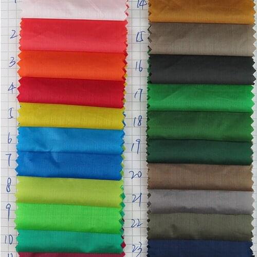 150cm * 450cm 20D Nylon high-quality environmenta winter coat fabric anti-splashing anti-static fabric material