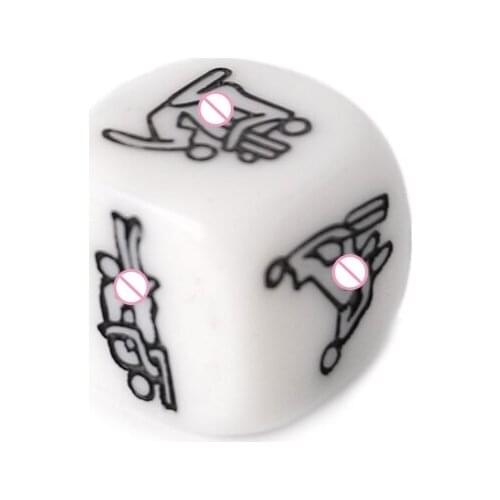 20mm Adult Sex Dice Erotic Poses Couple Funny Sexy Love Toy Night Bar Humor Game