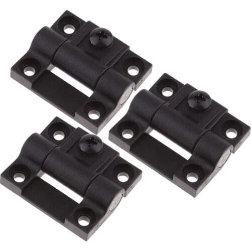 3x Torque Hinge Position Control Replacement for Southco E6-10-301-20 Black