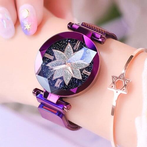 Luxury Women Watches Magnetic Starry Sky Female Clock Quartz Wristwatch Fashion Ladies Wrist Watch Reloj Mujer Relogio Feminino