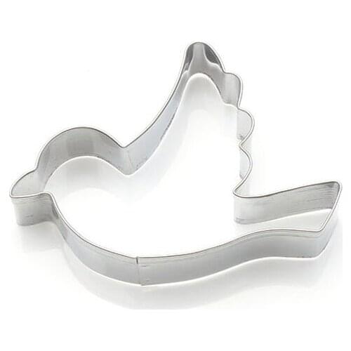 Cake Cookie Biscuit Baking Mold Bird Shaped Cake Decorating Fondant Cutter Tool For Kitchen DIY Cookie Mould 200pcs ZA5692