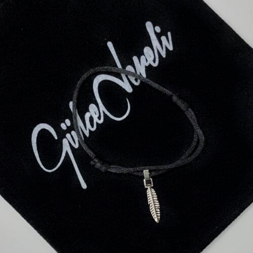 GULCE DERELI, LEAF BRACELET, BRACELETS, CHARM BRACELETS, GIFT BOX, GOLD/SILVER PLATED