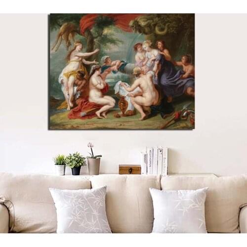 Peter Paul Rubens Canvas Painting Prints Living Room Home Decor Artwork Modern Wall Art Oil Painting Poster Pictures Accessories