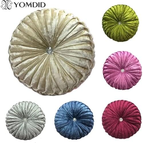 Round Chair Cushion PP Cotton Pumpkin Seat Pad For Patio Home Car Office Floor Pillow Insert Filling Memory Foam Tatami Cushion