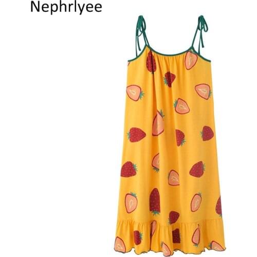 Summer Women Sleepwear Silk Nighty Nightdress Sexy Lingerie Nightgown Lady Off Shoulder Nightwear Female Night Home Cloth Dress