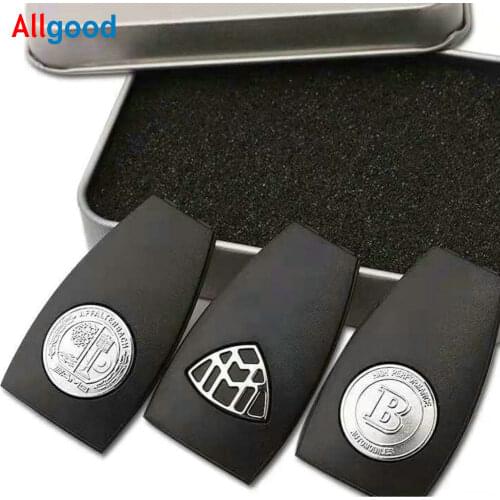 Allgood Metal 3D Apple tree b-rabus Maybach Emblem Badge Key Back Cover for Mercedes AMG Benz W205 W212 W213 W220 W221 W166 W176