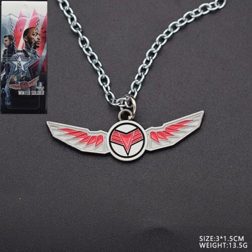 4Kinds Falcon Sam Wilson Metal Pendant Necklace