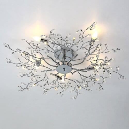 New fantasy design chandelier crystal ceiling lamps modern lamps chandelier living room bedroom light