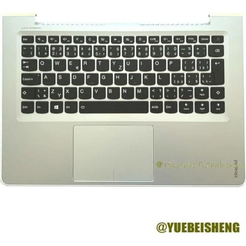 New For Lenovo Ideapad 510S-13 510S-13IKB ISK 310S-13 310S-13ISK palmrest Czech Backlit keyboard upper cover Touchpad,5CB0L45125