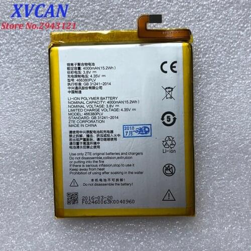 Original 466380PLV 466380PVL 4000mAh Rechargeable Phone battery For ZTE BLADE A610 A610C A610T BA610C BA610T Mobile Phone