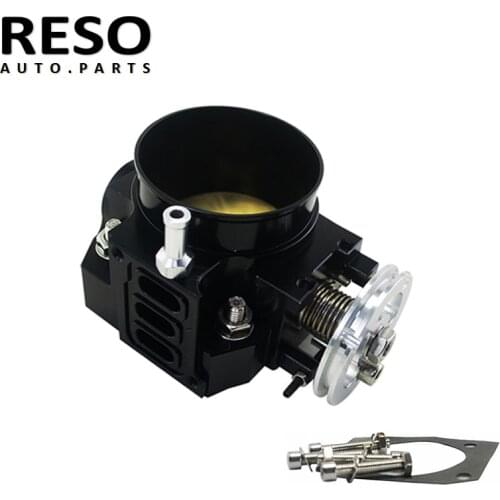 RESO--High Flow Performance 70mm Throttle Body for RSX DC5 CIVIC SI EP3 K20 K20A CNC Intake