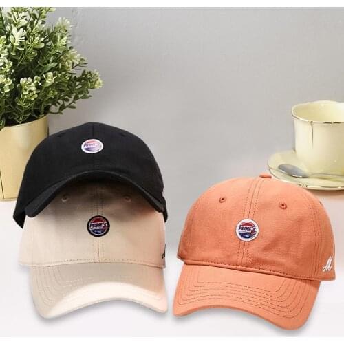 Unisex Stylish Cotton Baseball Hat Multi-color Outdoor Sport Cap with M Letter Baseball Cap Outdoor Golf Hat Sun Visor Sport Cap