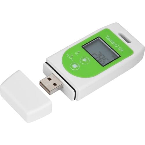 TempU04 PDF USB Temperature Data Logger Reusable Temperature Recorder Temperature and Logger