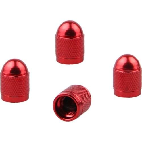 4 Pcs/Set Universal Bullet -Shaped Motor Bike Pool Tire Air Valve Stem Caps Wheel Rim Caps Car Door Handle Stickers Tires Parts