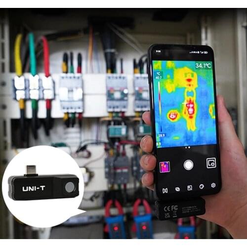 XEAST 2021 Thermal Imager PCB Circuit Heating Pipe Industrial Detection Infrared Thermal Imaging Camera for Android Type C Phone
