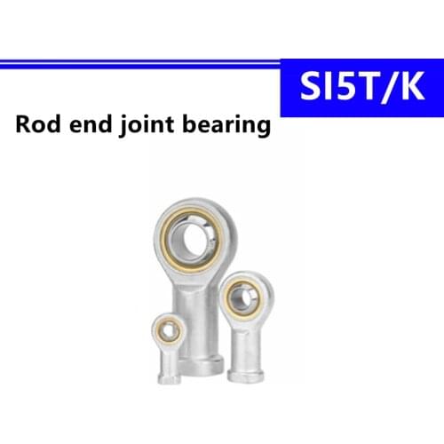 20Pcs/50Pcs SI5T/K 5mm Inner Piston Rod End Joint Bearing Ball Head Fish Eye Universal Knuckle SI5/TK