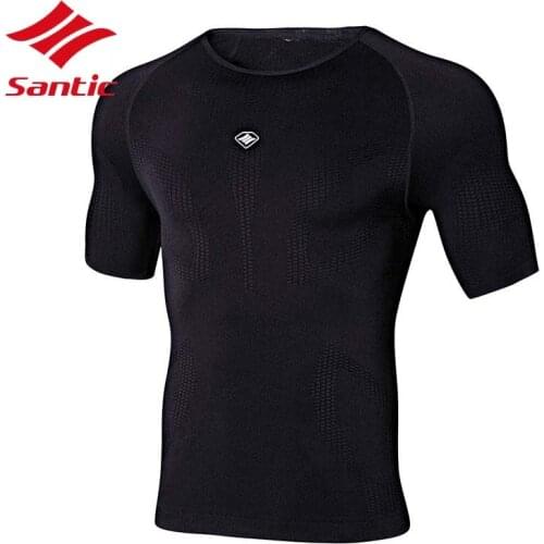 2018 Santic Men Cycling Jersey Breathable Short Sleeve Underwear MTB Road Bicycle Bike Jersey Shirt Outdoor Sport Ropa Ciclismo