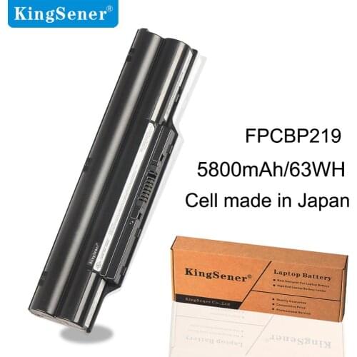 KingSener FPCBP219 Laptop battery FUJITSU LifeBook S2210 S6310 S6311 S710 SH710 S7110 S7111 S751 FPCBP218 FMVNB178 5800mAh/63WH