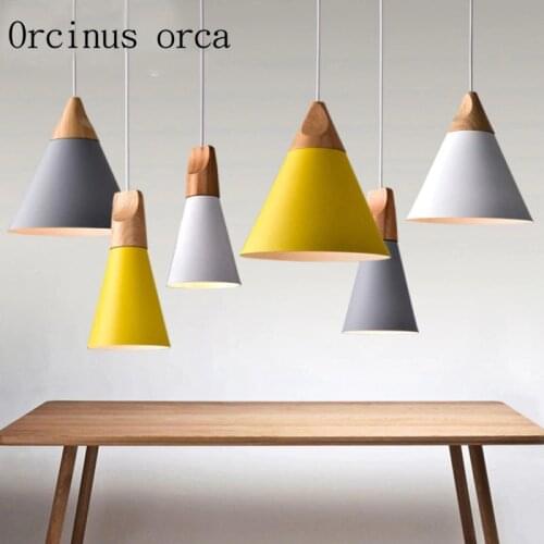 Aluminum mask modern minimalist decorative chandelier Nordic bedroom dining room bar living room Chandelier