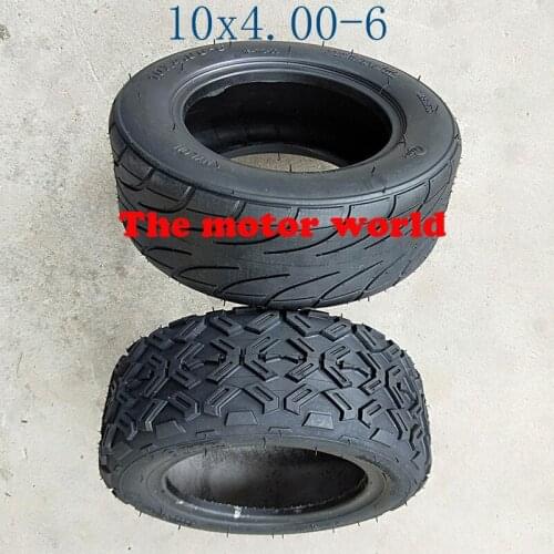 Free Shipping Good Reputation 10X4.00-6 Tubeless Vacuum Tyre for Electric Scooter Tires Electric Bike Tires Vacuum Tire Atv