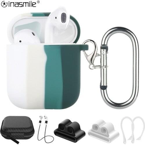 2/4PSC Nice sets For airpods 2 case delicate skins For Apple Air pods pro 2 Cover for airpods pro Case accessories dust guard