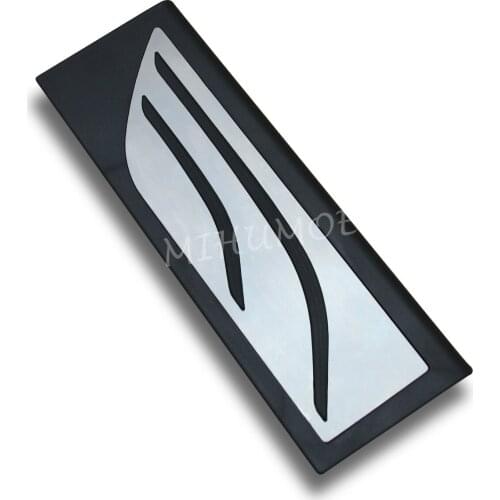 For BMW X3 (G01) X4 (G02) Steel Dead Footrest Pedal Cover Overlay Accessories
