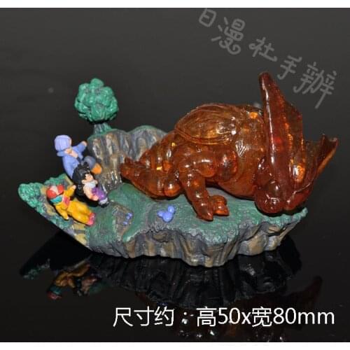 BANDAI Dragon Ball Action Figure Son Goku Cell Mystery Scene Big Egg Japanese Version Out of Print Model Decoration Toy