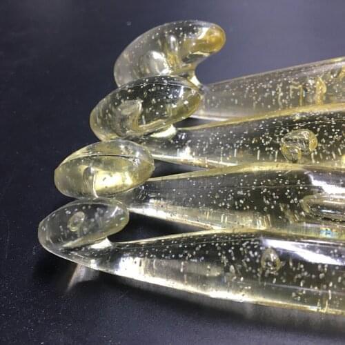 4Pcs/set 12mm-20mm Large size Plastic handle Transparent Craft Knit Crochet Hooks Knitting Needles Weave Diy Craft Loom Tool