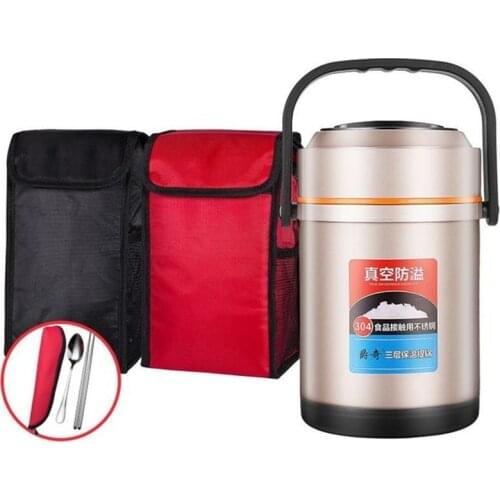 Lunch Box Thermal For Food Bento Box Stainless Steel LunchBox For Kids Portable Insulation lunch box Picnic School