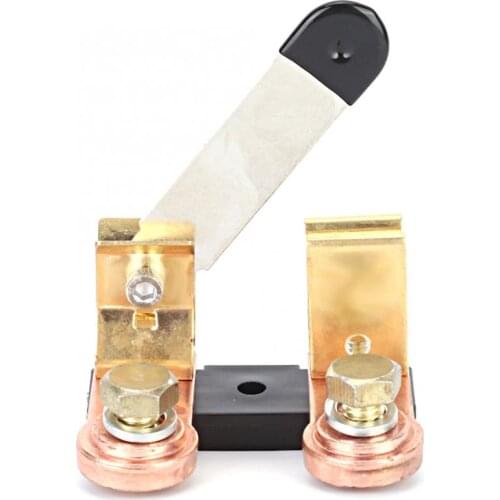 Brass Vehicle Battery Doctor Battery Disconnect #1 AWG Battery Cable car accessories car power switch