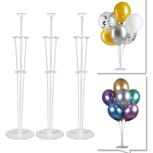 Table Balloon Stand Holder Clear Balloon Stand Kit Reusable Holder Wedding Event Birthday Party Decoration