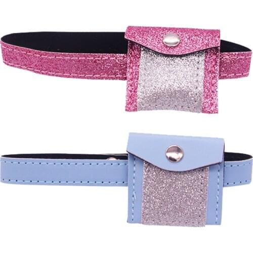 Fashion Dolls Bag New Design Shining Waist Pack For 18 Inch 43cm Dolls DIy GIrls Gift Clothes Accessories