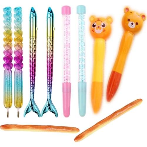 New 10PCS Diamond Painting Tool Point Drill Pen Set Diamond Embroidery Accessories