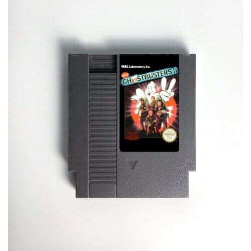New Ghostbusters II - Game Cartridge For NES Console 72 Pins 8bit