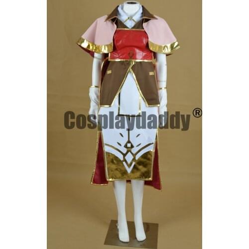 Fire Emblem Echoes: Shadows of Valentia Mage Mae Dress Game Cosplay Costume F006
