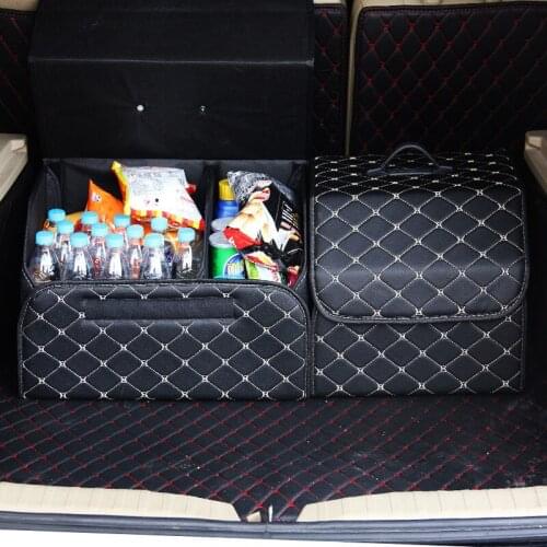 Car Trunk Organizer Auto Storage Box Case Collapsible Sundries Tool Interior Accessories Supplies