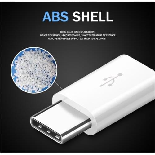 5pcs Adapter Converter USB Adapter Micro USB To USB 3.1 Type-C Wireless Female Converter Charging Cable Adapter For Mobile Phone