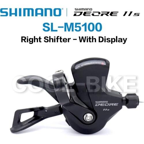 New Shimano Deore 11s SL M5100 Shifting Lever with Gear Display 11 speed right