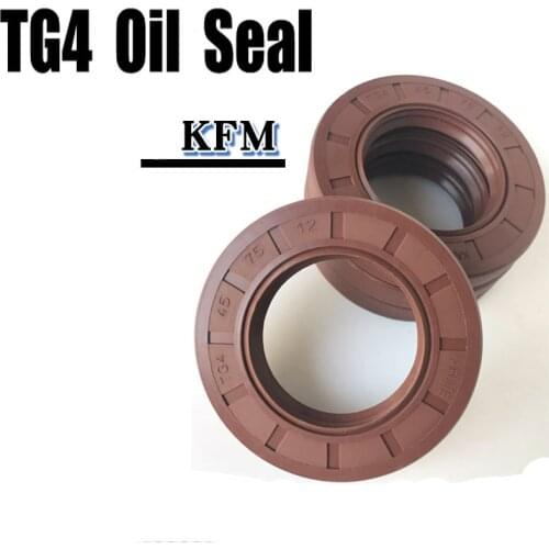 TG4 Shaft Seal Fluorine Skeleton Oil Seal Brown FKM Gasket Radial Simmer Sealing Ring ID 17mm OD 28mm 30mm 35mm 38mm 40mm