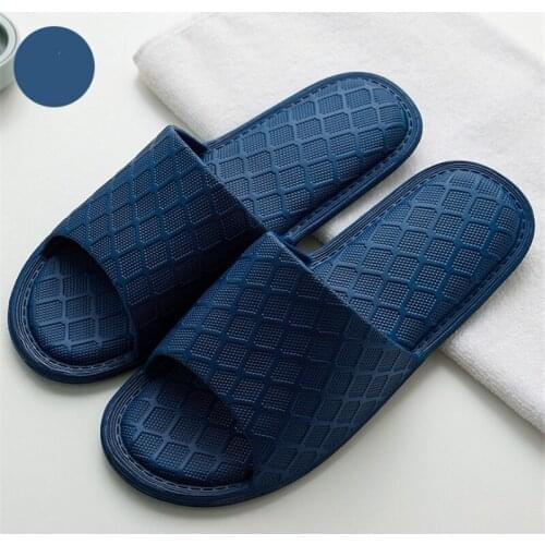 Flip Flops Men Slippers Summer House Shoes Casual Breathable Beach Sandals Black Blue Flip Flops Men Women Couple Slides Flats