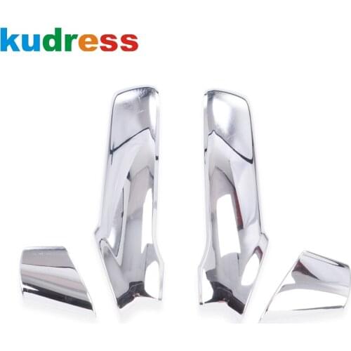 Rearveiw Mirrior Strip Cover Trim For Audi Q5 2018 2019 2020 ABS Chrome Side Door Mirrors Frame Car Styling Accessories 4pcs