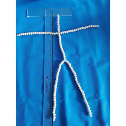 1pcs/lot 46x56cm big size skeleton doll or BJD toy doll findings