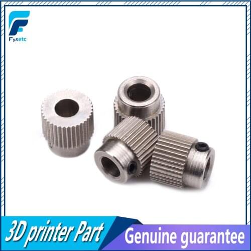 10pcs 3D printer accessories 36 teeth MK7 / MK 8 stainless steel planetary gear wheel extruder feed extrusion wheel