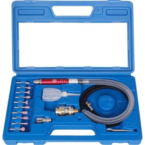 16pcs High-Speed Air Micro Die Grinder Kits Mini Pencil Polishing Engraving Tool Grinding Cutting Pneumatic Tools Mayitr